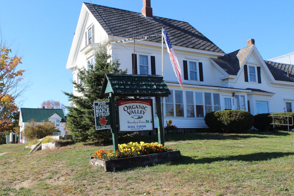 The Hall family has been farming in East Dixfield since 1816.