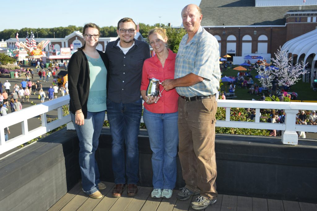 Pictured left to right are: Meg Hall, Dustin James, Lori James, and Randy Hall.